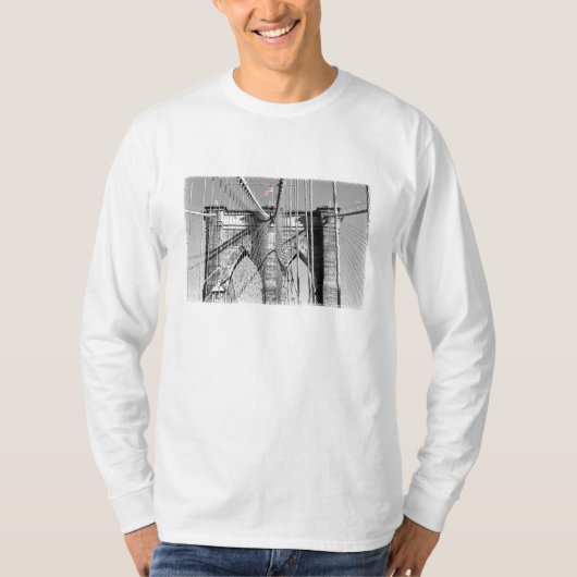 ブルックリンブリッジシャツ Tシャツ (正面)