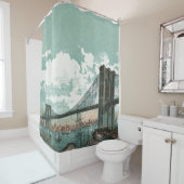 ブルックリンブリッジシャワーカーテン シャワーカーテン (インサイチュ)