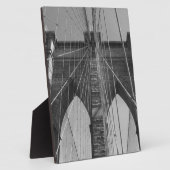 ブルックリンブリッジニューヨークシティ フォトプラーク (側面)