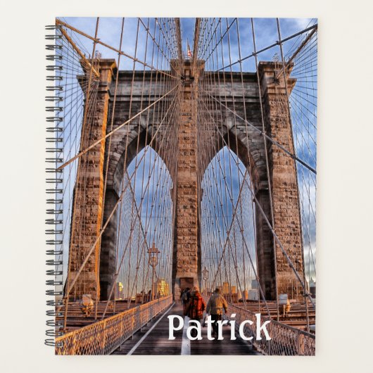 ブルックリンブリッジニューヨークシティ プランナー手帳 (正面)