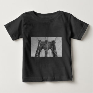 ブルックリンブリッジニューヨークシティ ベビーTシャツ