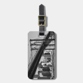 ブルックリンブリッジニューヨークシティ ラゲッジタグ (正面縦)