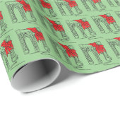 ブルックリンブリッジニューヨークシティNYCクリスマスin NY ラッピングペーパー (ロールコーナー)