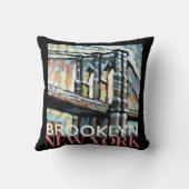 ブルックリンブリッジニューヨーク クッション (裏面)