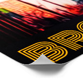 ブルックリンブリッジニューヨーク ポスター (角)