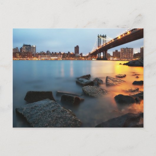 ブルックリンブリッジニューヨーク ポストカード (正面)