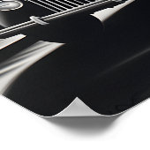 ブルックリンブリッジニューヨークUSA旅行ヴィンテージアート ポスター (角)