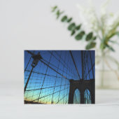 ブルックリンブリッジハガキ ポストカード (スタンド正面)