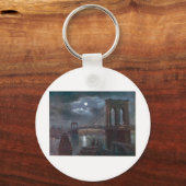 ブルックリンブリッジバイムーンライト キーホルダー (正面)
