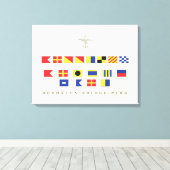 ブルックリンブリッジパーク キャンバスプリント (インサイチュ (ウッドフロア))