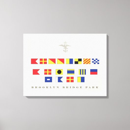ブルックリンブリッジパーク キャンバスプリント (正面)
