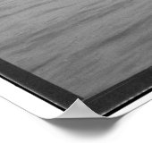 ブルックリンブリッジブラック&ホワイト写真 ポスター (角)