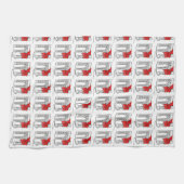 ブルックリンブリッジボウNYCクリスマスホリデーランドマーク キッチンタオル (横)