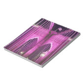 ブルックリンブリッジライトパープル ノートパッド (回転)