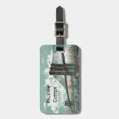 ブルックリンブリッジラゲッジタグ ラゲッジタグ (正面縦)