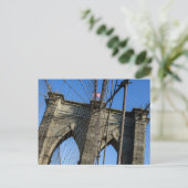 ブルックリンブリッジ02 ポストカード (スタンド正面)