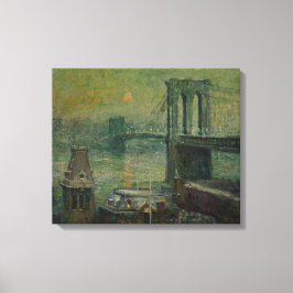 ブルックリンブリッジ（ニューヨーク・シティ・ランドマーク） (NYC) キャンバスプリント