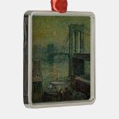 ブルックリンブリッジ（ニューヨーク・シティ・ランドマーク） (NYC) メタルオーナメント (右)