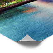 ブルックリンブリッジ，ニューヨーク，統一された州 ポスター (角)