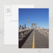 ブルックリンブリッジ ポストカード (正面/裏面)