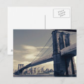 ブルックリンブリッジ ポストカード (正面/裏面)