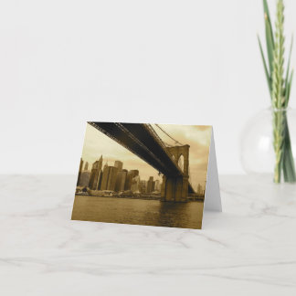 ブルックリンブリッジ/マンハッタン カード