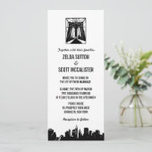 ブルックリンブリッジ |結婚式招待状 招待状 (スタンド正面)