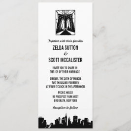 ブルックリンブリッジ |結婚式招待状 招待状