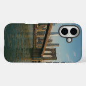 ブルックリンブリッジ&NYCスカイライン Case-Mate iPhoneケース (裏面 (横))