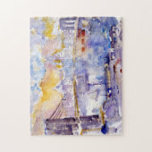 ブルックリンブリッジ(NYC) (by John Marin) ジグソーパズル (縦)