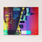 ブルックリンブリッジin the夕べ/アットナイト ジグソーパズル (横)