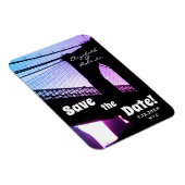 ブルックリンブリッジNYC保存日 マグネット (右側)