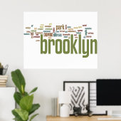 ブルックリンベビーポスター ポスター (ホームオフィス)
