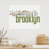 ブルックリンベビーポスター ポスター (キッチン)