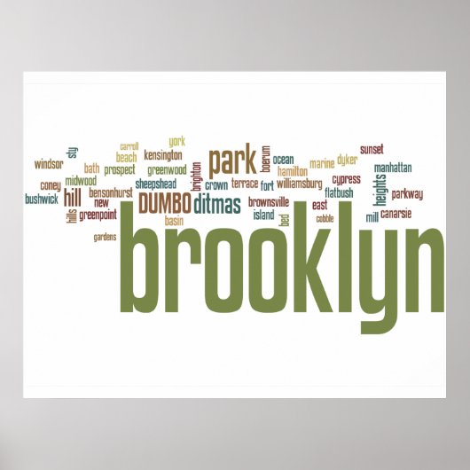 ブルックリンベビーポスター ポスター (正面)