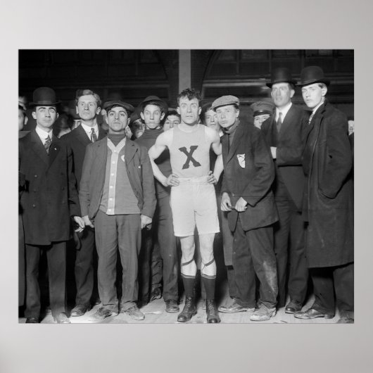 ブルックリンマラソン、1909年 ポスター (正面)