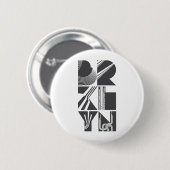 ブルックリンライン 缶バッジ (正面&裏面)