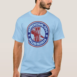 ブルックリンロシアのアメリカン Tシャツ