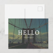 ブルックリンヴィンテージ ポストカード (正面/裏面)