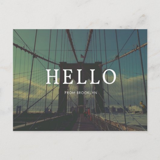 ブルックリンヴィンテージ ポストカード (正面)
