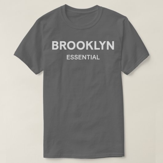 ブルックリン不可欠 Tシャツ (デザイン正面)
