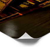 ブルックリン側からのマンハッタン橋の眺め(NYC) ポスター (コーナー)