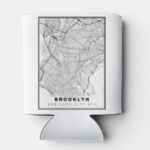 ブルックリン地図 缶クーラー (裏面)