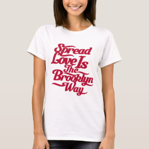 ブルックリン愛赤 Tシャツ