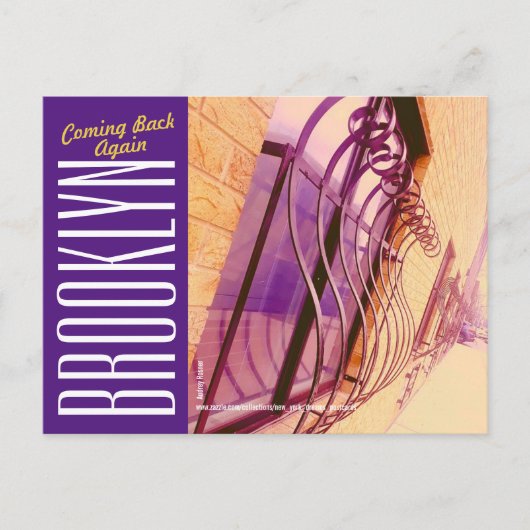 ブルックリン来の再び ポストカード (正面)