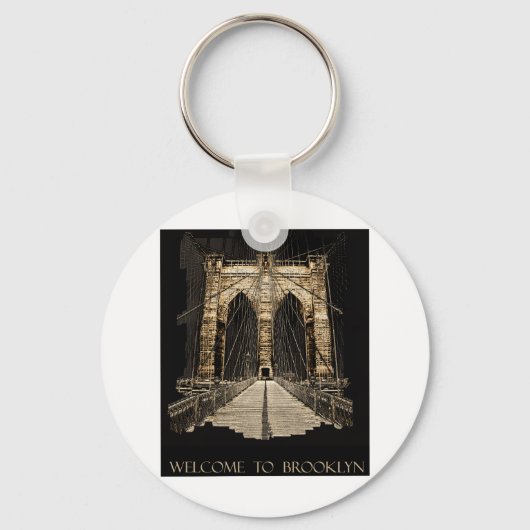 ブルックリン橋のコピー キーホルダー (正面)