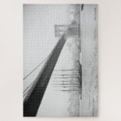 ブルックリン橋の下からニューヨーク ジグソーパズル (縦)