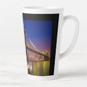 ブルックリン橋の夜景 カフェラテマグ (右)