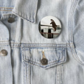 ブルックリン橋ボタンの跳躍 缶バッジ (インサイチュ)