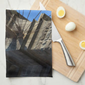ブルックリン橋01 キッチンタオル (四つ折り)